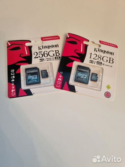 Карты памяти MicroSD и USB