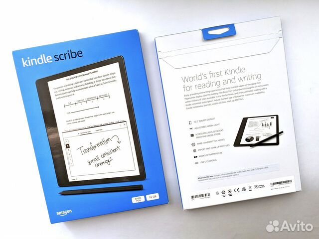 Новая Kindle Scribe 16GB Jailbreak + Basic Pen объявление продам