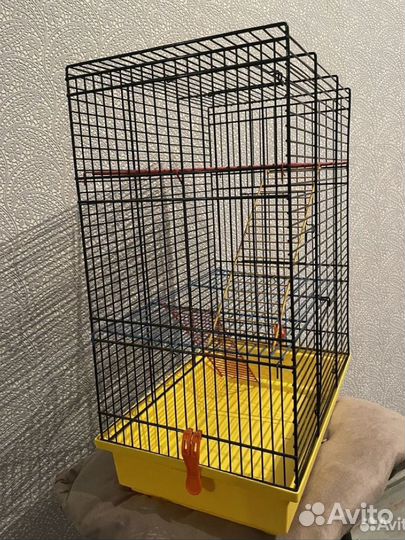 Клетка для грызунов трехъярусная