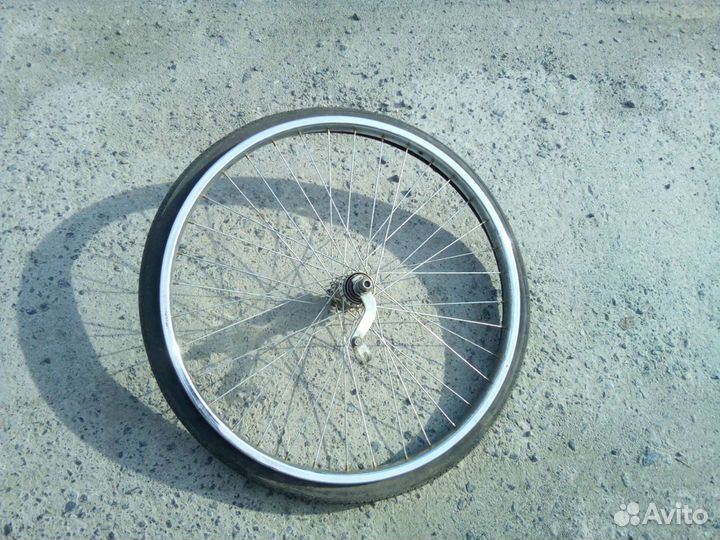 Колеса велосипедные 24 размер, обмен на 20 размер