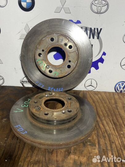 Диски тормозные Honda Civic 8 4D FD3