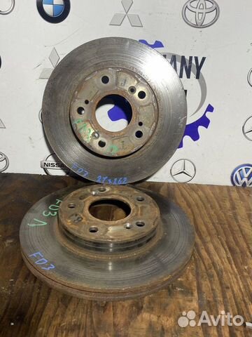 Диски тормозные Honda Civic 8 4D FD3