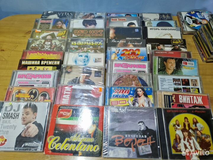 Музыкальные cd и mp3 диски