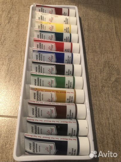 Набор акриловых красок для рисования