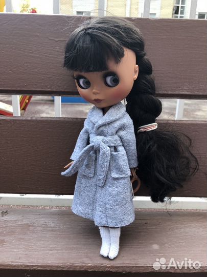 Одежда халат трусы для куклы Блайз