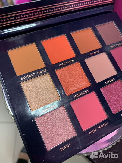 Оригинальная палетка теней Ace Beaute Scarlet Dusk