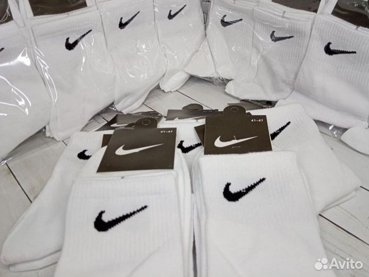 Носки Nike белые