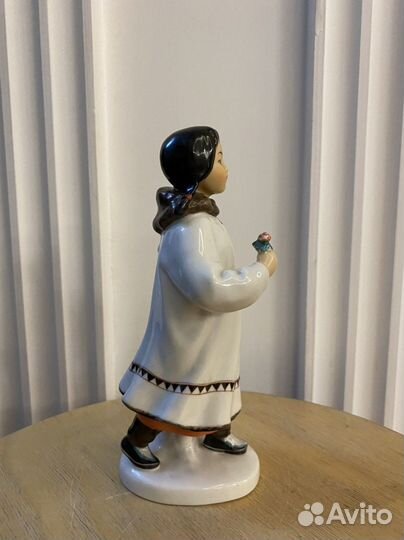 Статуэтка Якутка с цветком лфз СССР