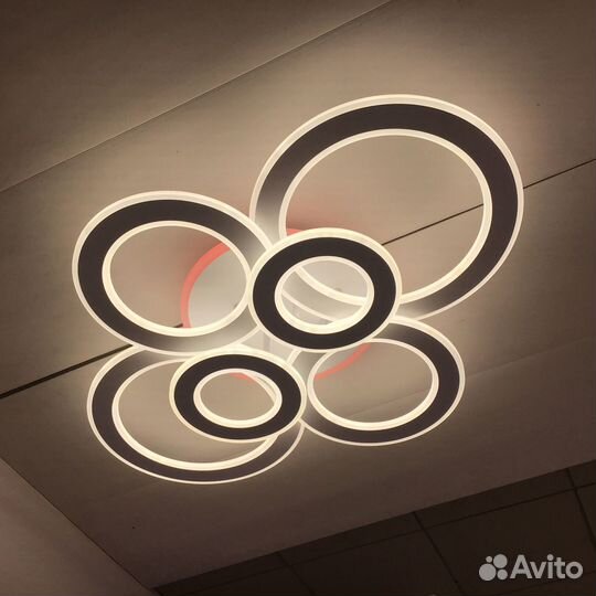 Светодиодная люстра на 30кв\м