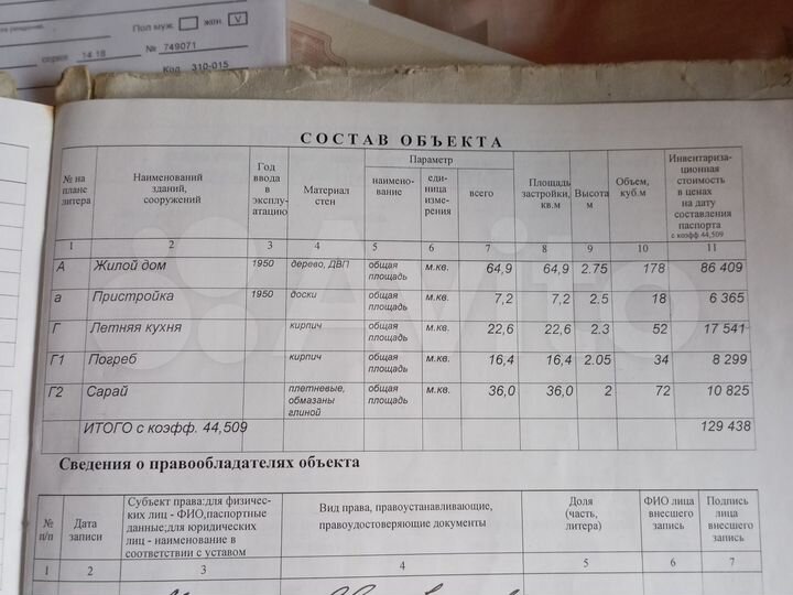 Дом 36,3 м² на участке 4 сот.