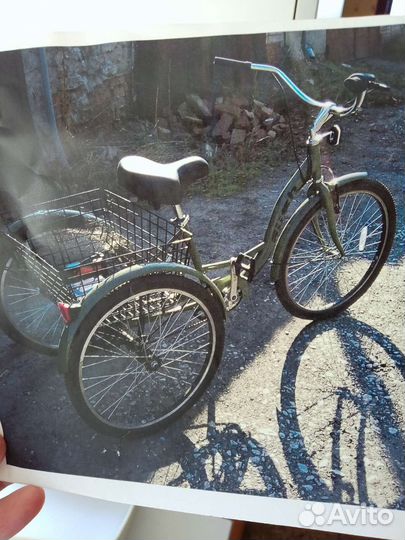 Трехколесный велосипед для взрослых