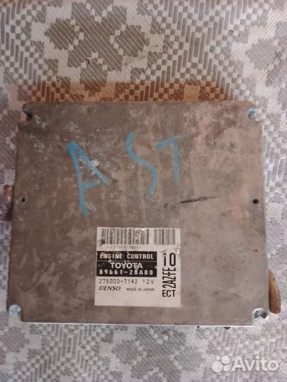 Блок управления двигателя эбу 2AZ-FE