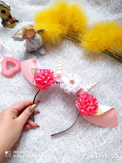 Ободок козлик