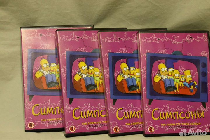 Симпсоны dvd диски