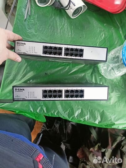Коммутатор D-Link DES-1016D/H1A 16x100Mb