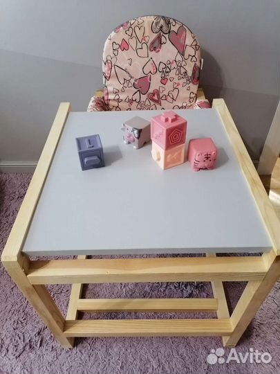 Стульчик для кормления трансформер