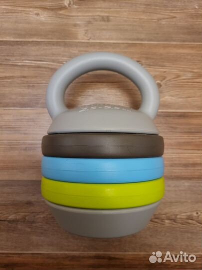 Гиря наборная 2,5-5,5 кг Torneo A-940