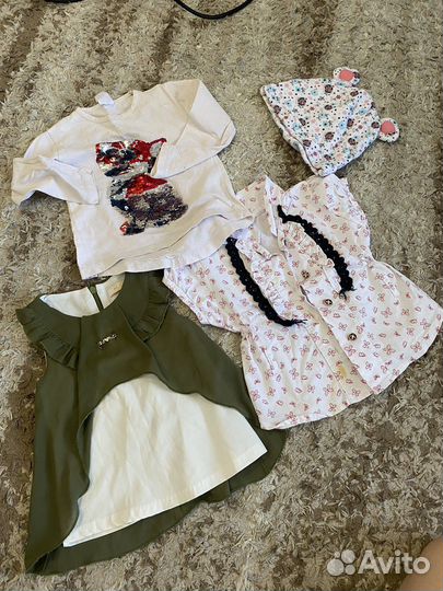 Детская одежда для девочек пакетом