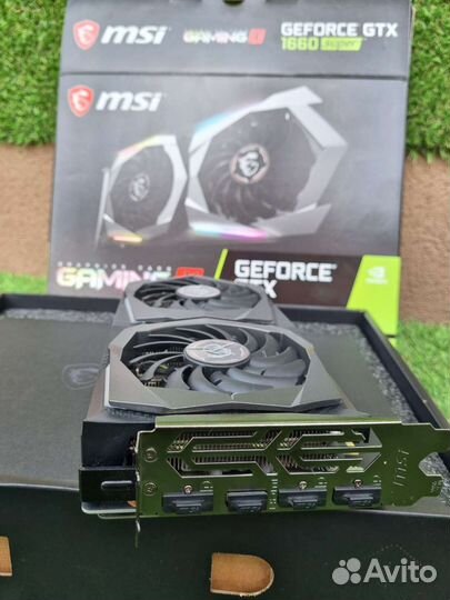 Видеокарта MSI GTX 1660 Super Gaming X 6gb (новая)