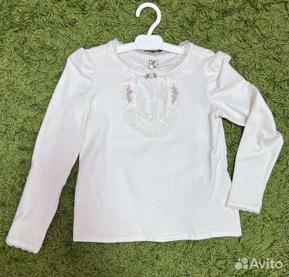 Блузка для школы р122-128