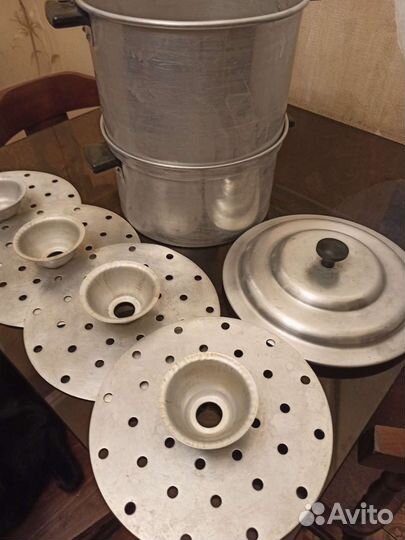 Мантоварка алюминиевая бу