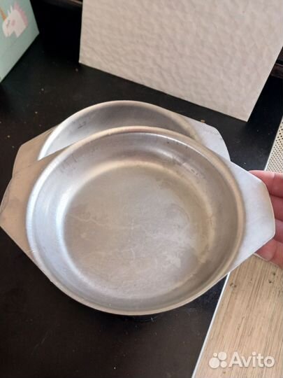 Тарелки из нержавейки СССР
