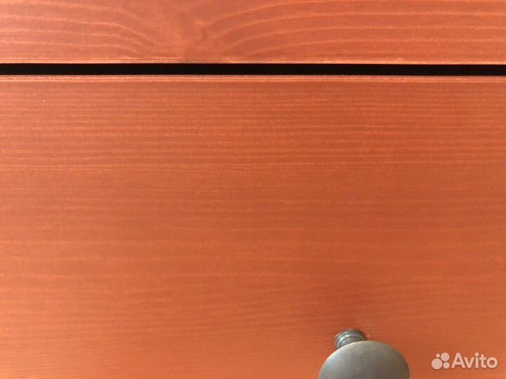 Тумба прикроватная IKEA красная