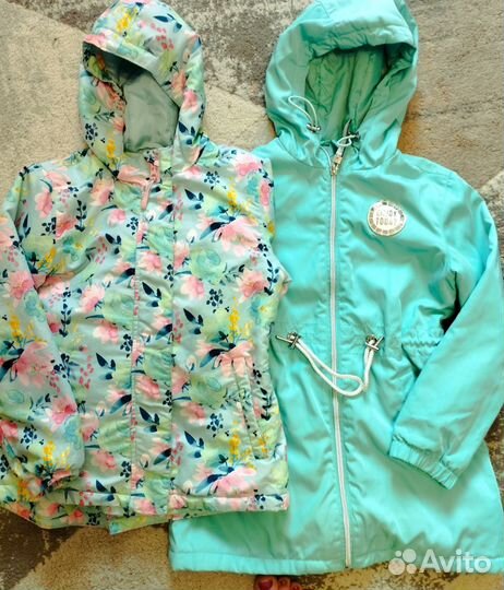 Куртки для девочки весна- осень р.134