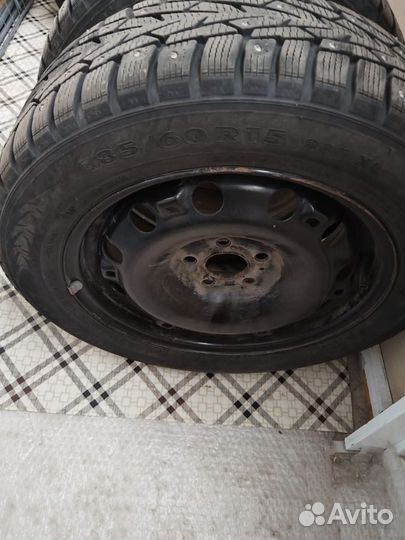 Колеса в сборе r15 зимние volkswagen