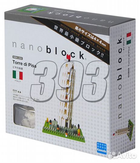Nanoblock Пизанская Башня (21703)