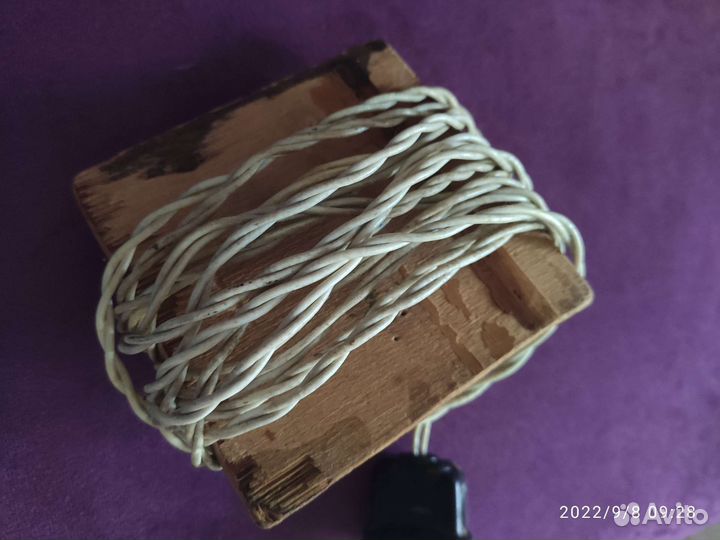 Кабель акустический силовой винтажный 1965г