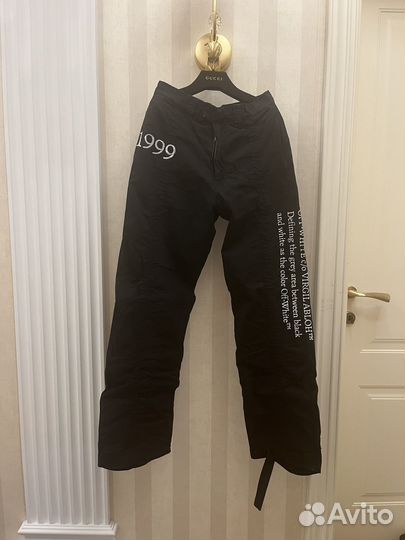 Off white брюки оригинал