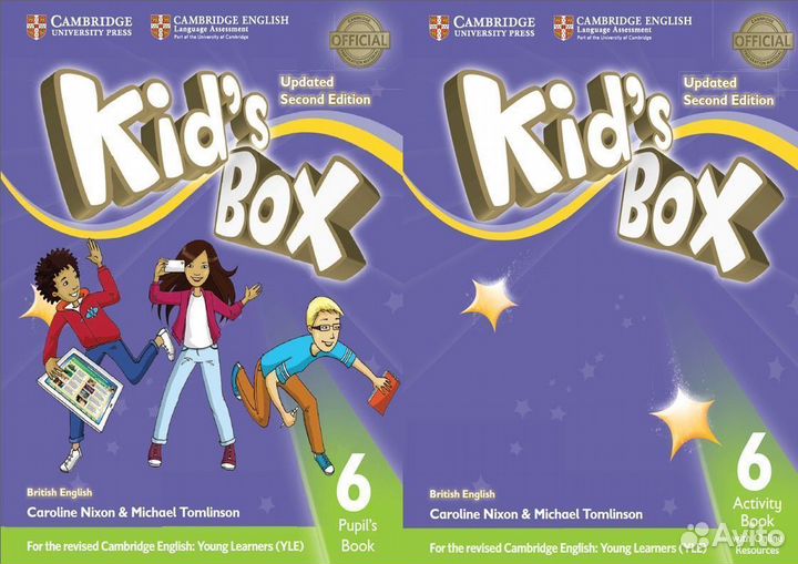 Kids box 6 Pupils Book+activity Book новый