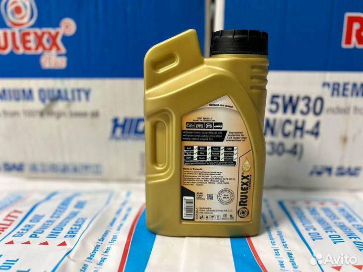 Масло моторное 5w30 Rulexx 1 л