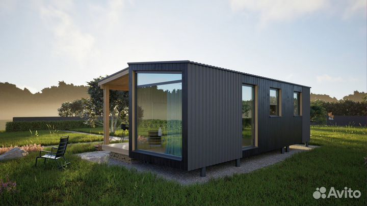 Дом под ключ Оптима Г45 с террасой