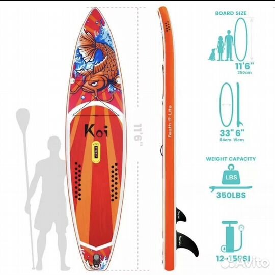 Сап борд sup board доска оптом