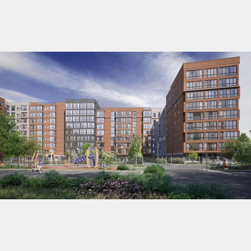 Квартира-студия, 29,2 м², 1/9 эт.