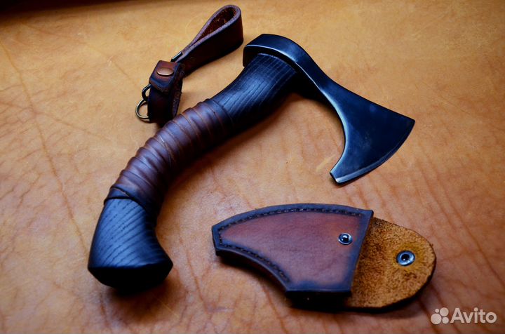 Компактный топор. Ручная ковка. Подарок мужчине