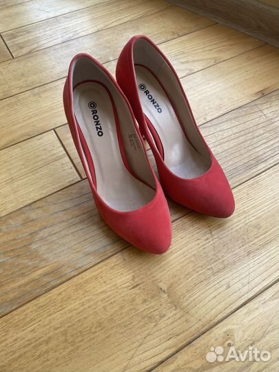 Туфли красные 37