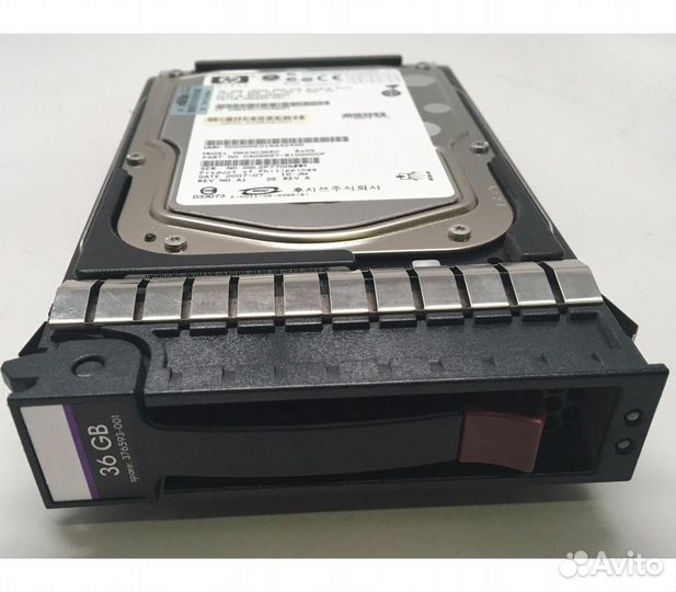 Жесткий диск HP 36Gb 375868-B21 376593-001 SAS 3.5