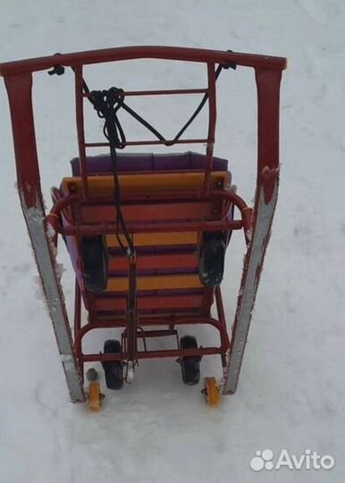 Коляска санки