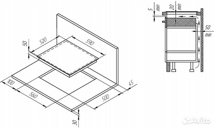 Индукционная варочная панель Kuppersberg