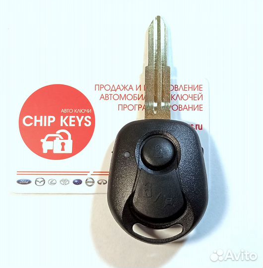 Ключ зажигания SsangYong Rexton / Kyron / 315 Мгц