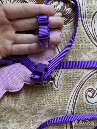 Поводок, шлейка для хомяков