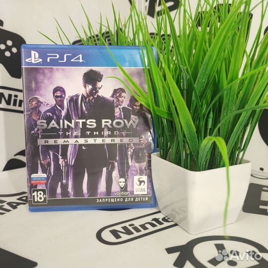 Saints Row the Third Remastered PS4 б/у