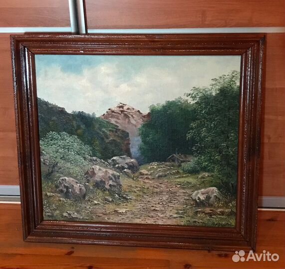 Картина маслом на холсте Пейзаж