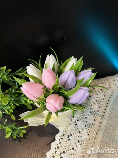 Мыло ручной работы букет