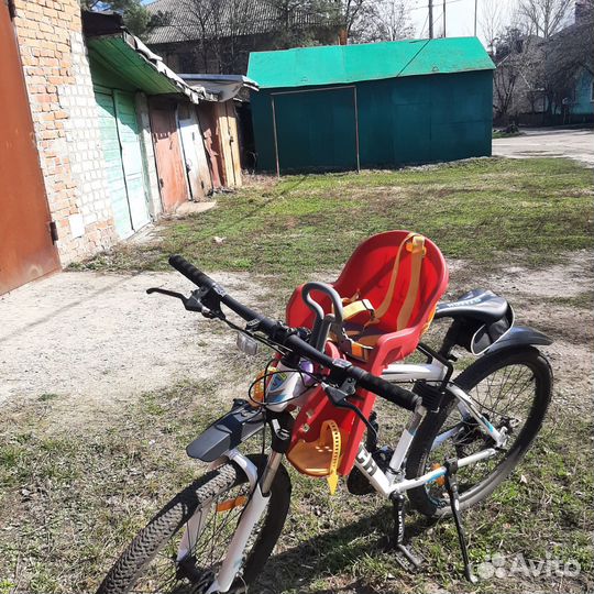 Детское велокресло переднее