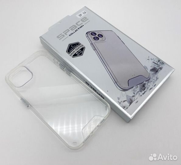 Чехол Space Акриловый Прозрачный iPhone 13