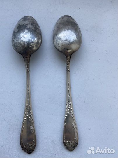 Чайные ложки из мельхиора СССР